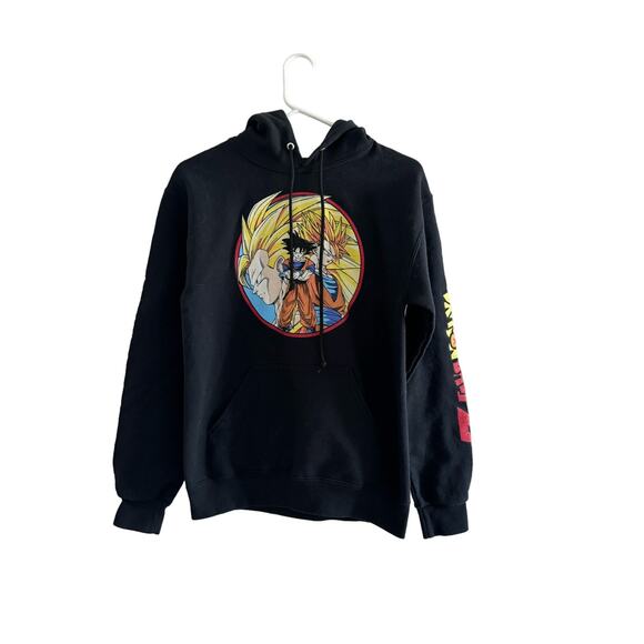Dragon Ball Z Black Hoodie Size Small Unisex - Picture 1 of 6